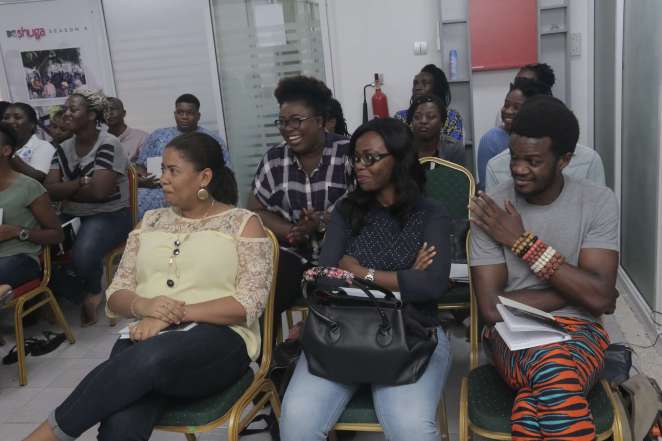 MTV Shuga Co-Producer, Emmanuel Uduma Trains Participants At Day 2 Of Chris Ihidero’s StoryStory Masterclass
