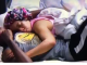 BBN housemates, Miracle and Nina resolve their issues, sleep on each other's arm (video)