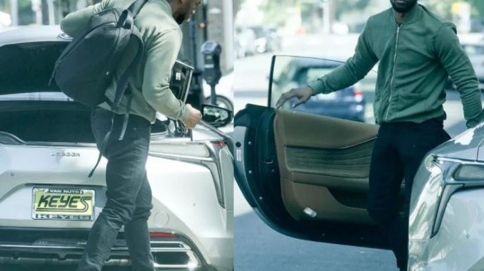 Black Panther star Chadwick Boseman shows off his brand new Lexus LC 500h (Photos)