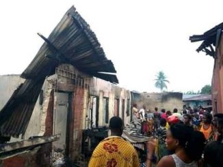 35-year-old lady killed in fire outbreak in Delta State (photos)