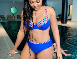 Mercy Aigbe tensions IG with rare bikini photos