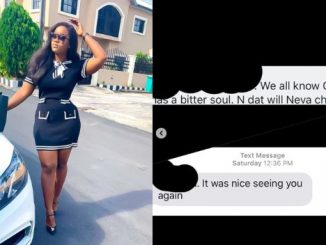 Cee-C shades follower who called her a bitter-soul but now begging for her number