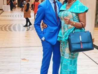 Actor Denola Grey shares his mother's inspiring story after he was pictured supporting her at WIMBIZ