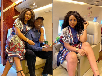 Regina Daniels and her husband Ned Nwoko all smiles as they jet off together (photos)