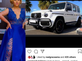 Actress, Caroline Hutchings becomes the proud owner of a Mercedes G63