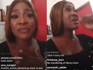 Actress Mercy Johnson Okojie visits her daughter's school as she responds to claims made by a certain lady that she stormed her daughter's school with thugs (video)