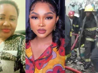 Actress Mercy Aigbe’s Sister Sets Her Mother's House On Fire