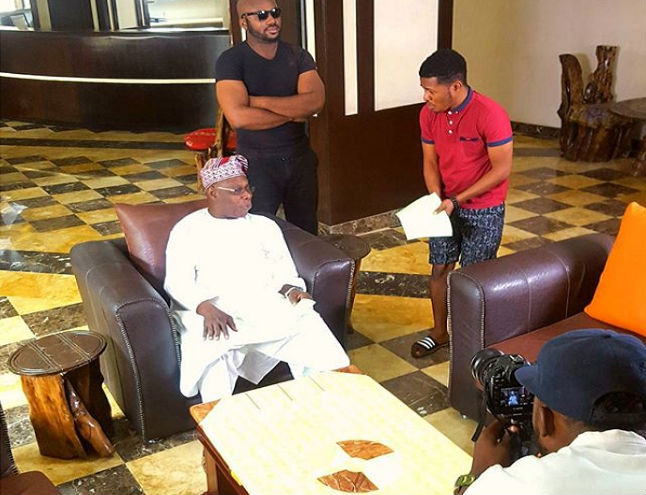 Olusegun Obasanjo in Nollywood series dele issues