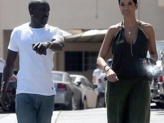 Nicole Murphy pictured on a lunch date with mystery man in Hollywood (Photos)