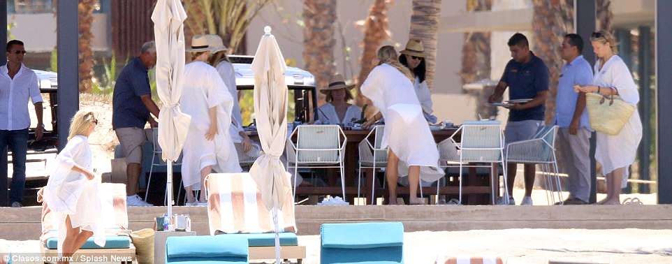 Actress Gwyneth Paltrow holds bachelorette party with 13 women from all aspects of her life in Mexico (Photos)