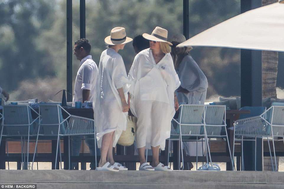 Actress Gwyneth Paltrow holds bachelorette party with 13 women from all aspects of her life in Mexico (Photos)