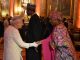Photos: President Buhari and his wife, Aisha, meet with the Queen of England, Queen Elizabeth II