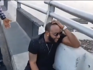 #LazyNigerianYouths: Kcee threatens to jump of Third mainland bridge in response to President Buhari's comment