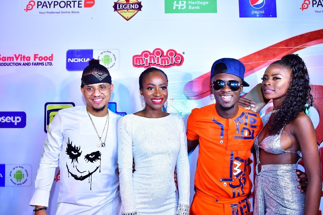 Photos from Lolu, Anto, Rico Swavey and Khloe's homecoming party in Lagos