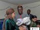 Photos from the naming ceremony of comedian, Akpororo's twins