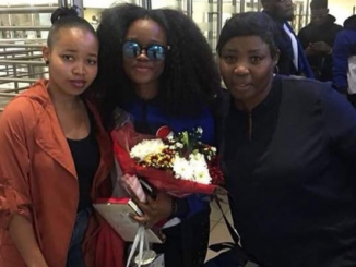 Photos: #BBNaija's Ceec receives warm welcome from her fans in South Africa