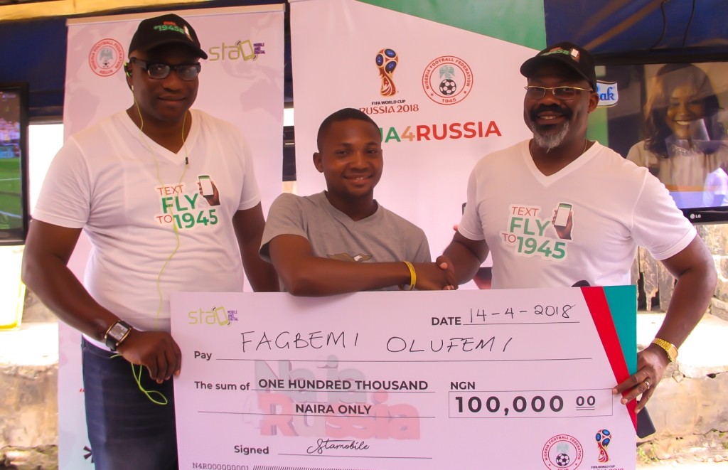 Naija4Russia celebrates Super Eagles Fans with mouth-watering prizes!