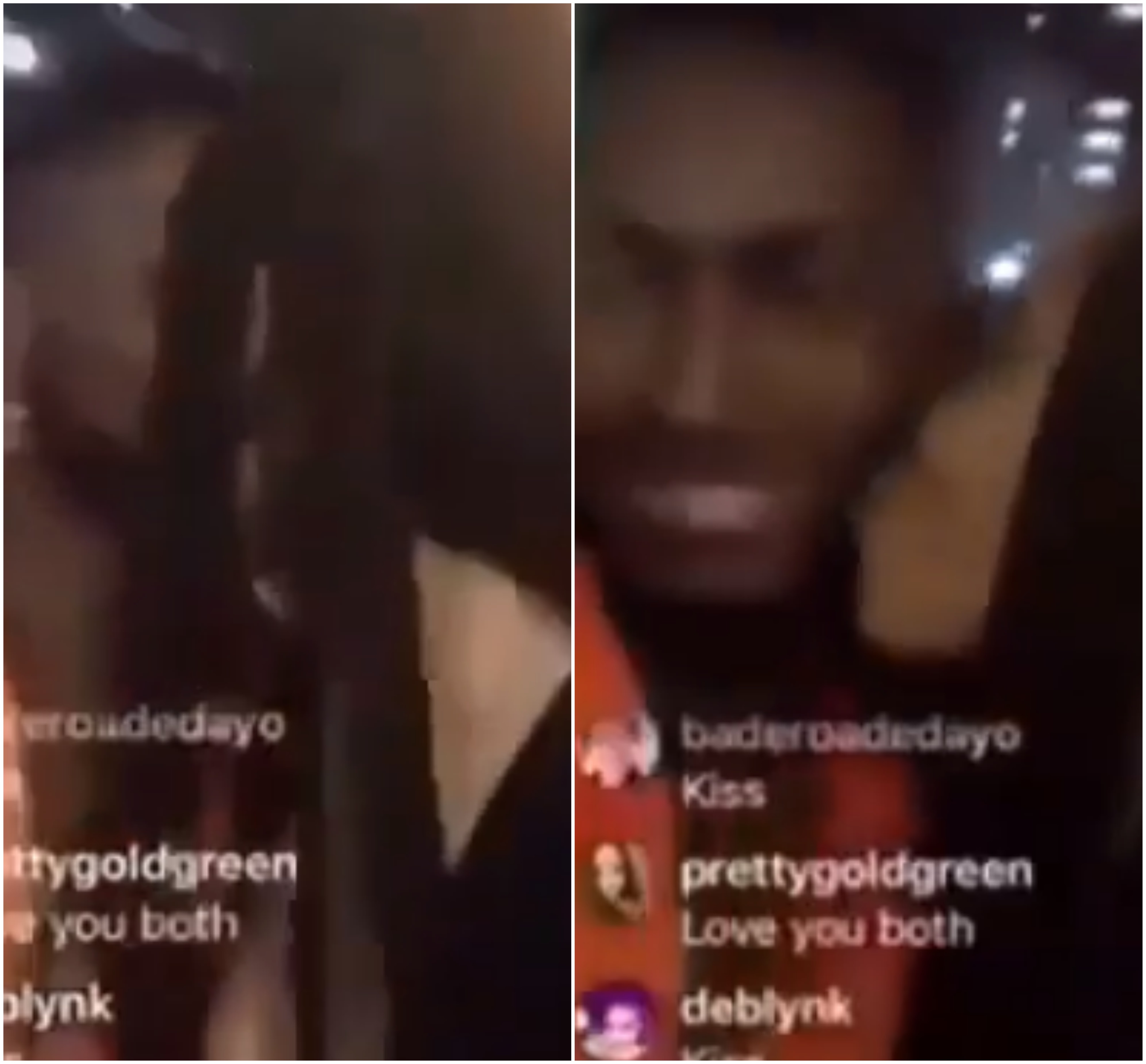 Video: Miracle and Nina finally share their first public kiss outside the #BBNaija house