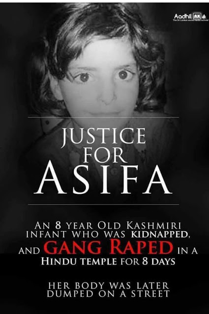 Outrage in India over 8-year-old girl who was kidnapped, drugged, tortured, repeatedly gang raped and murdered