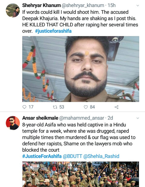 Outrage in India over 8-year-old girl who was kidnapped, drugged, tortured, repeatedly gang raped and murdered