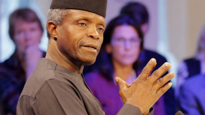 ‘Brace up for political leadership’, Osinbajo advises Nigerian youths