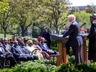 President Trump expresses concern over attacks on Christians and Churches in Nigeria, says ''It's a horrible story''(video)