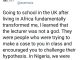 Nigerian graduate says schooling in the UK made him realise how different Nigerian lecturers are