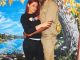 Loyal woman goes viral after sharing loved-up photo with her jailed lover in his prison uniform