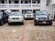 Photos: Exotic cars recovered from car snatching syndicate in Anambra