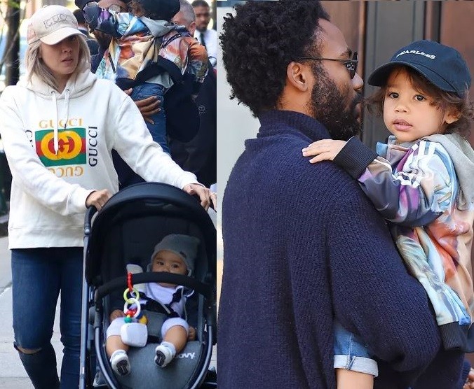Actor Donald Glover makes rare family outing in New York City (Photos)