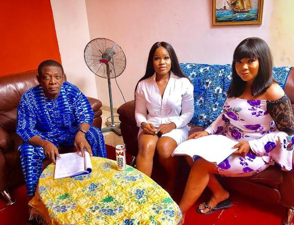 Ex-BBNaija housemate, Ceec makes her Nollywood debut (Photos)