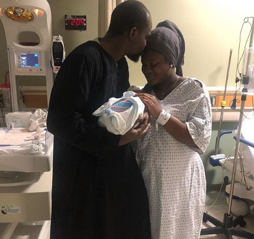 Actor, Tunde Owokoniran's wife welcomes baby number 2 in US