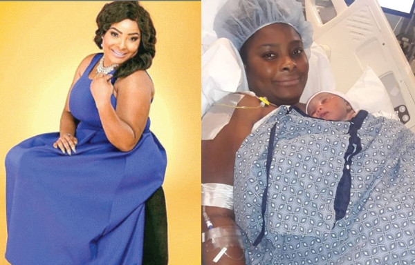 Ronke Odusanya welcomes her first child