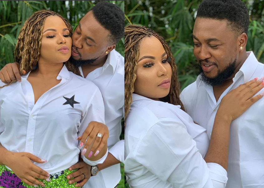 Nollywood Actor, Nosa Rex and wife Deborah celebrate 4th wedding anniversary with beautiful family photos
