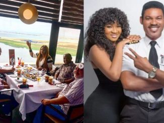 Omotola Jalade-Ekeinde reacts as follower questions her marital status