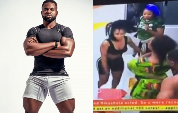 BBNaija: Kemen shares a photo of BBNaija rule book after Mercy and Tacha's clash.......see who gets disqualified