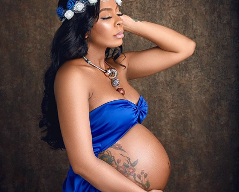 'I miss being pregnant' - T-Boss shares cute photos from her maternity shoot