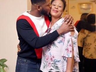 Frodd shows off his mum and showers her with love on her 50th birthday