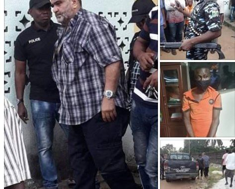 Police rescue Lebanese-born Nollywood actor Bilal Nosser 'Mr B' who was kidnapped in Rivers state (photos/video)