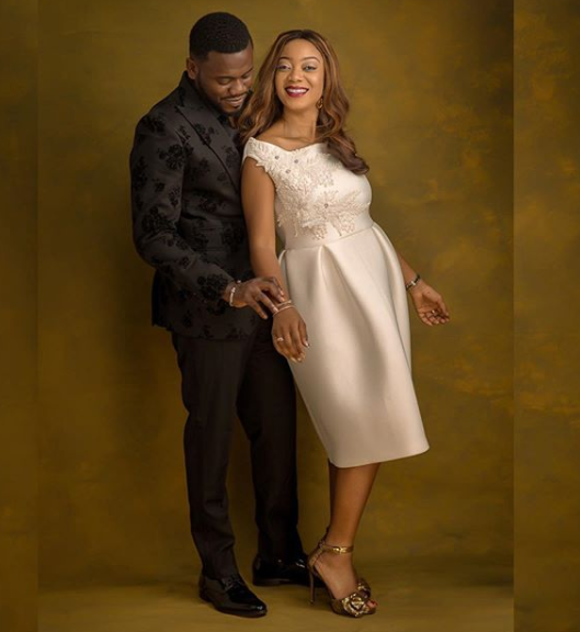I love you with all the love God has poured into my heart - Deyemi Okanlawon writes in romantic birthday post to wife, Damilola