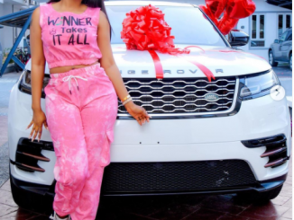 Mercy Eke buys herself a Range Rover Velar as birthday gift as she turns 27 (photos)