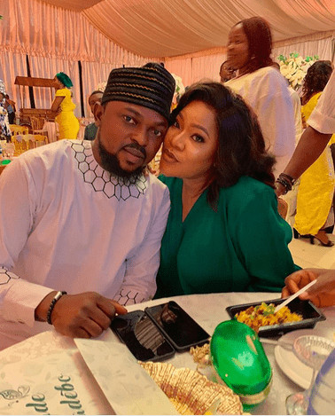 Thank you so much for loving me so purely and devotedly - Toyin Abraham celebrates husband, Kolawole on his birthday