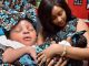 Photos from naming ceremony of Etinosa's daughter