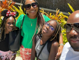 Actress Dakore Akande and her family vacation in the US (photos)
