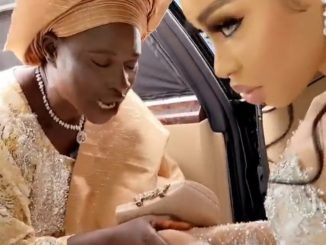 Actress Yetunde Barnabas responds after viewers read sinister meaning into a video of her spraying her mother money (video)