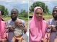 Kidnapped wife and 8-month-old son of former Zamfara councillor regain freedom (photos)