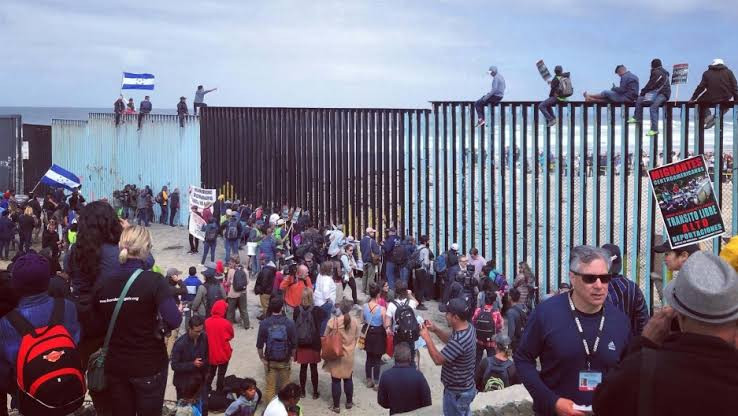 Migrants detained at US-Mexico border exceed 200,000 in one month, its highest level in 21 years