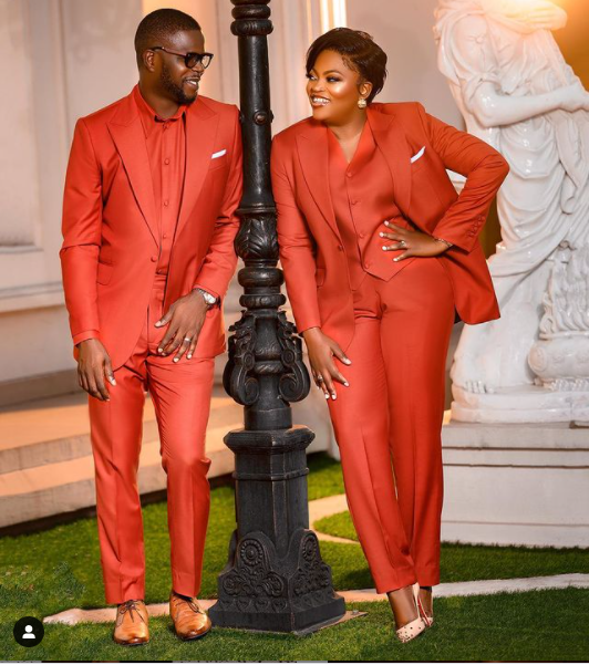 Funke Akindele-Bello and hubby JJC Skillz celebrate 5th wedding anniversary with lovely photos