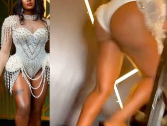"The doctor no try" IG users react as Ka3na shows off her bum in new video