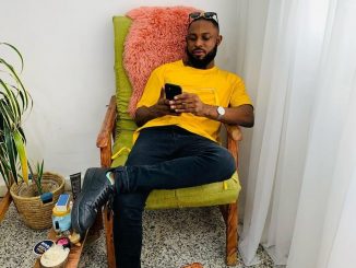 Tega's husband, Chris Lawrence comments on a post warning that people who let their spouses go for Big Brother Naija might lose them